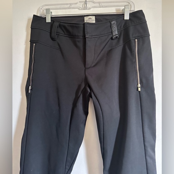 Holden Portland Oregon Black Fleece Lined Performance Snowpants size Medium EUC - Picture 4 of 6